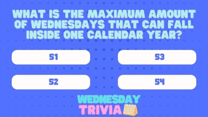 Wednesday Trivia